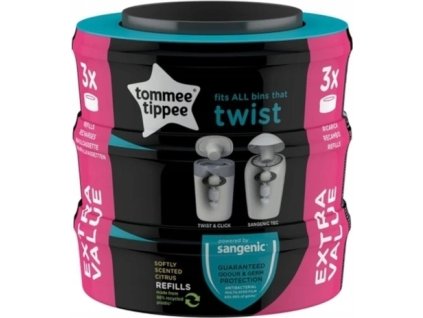 Náhradní kazety Sangenic Twist 3ks (univerzální)