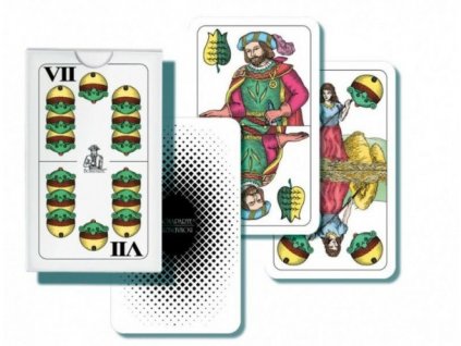 Mariáš dvouhlavý - společenská hra karty