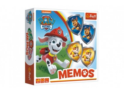 Pexeso papírové Paw Patrol/Tlapková patrola - společenská hra - 36 kusů