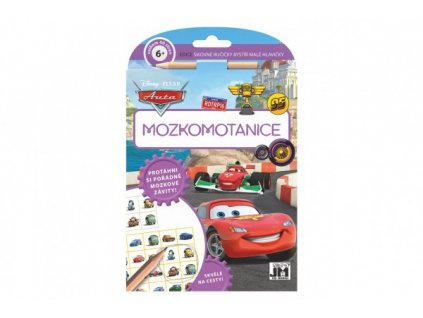 Mozkomotanice s tužkou Auta/Cars