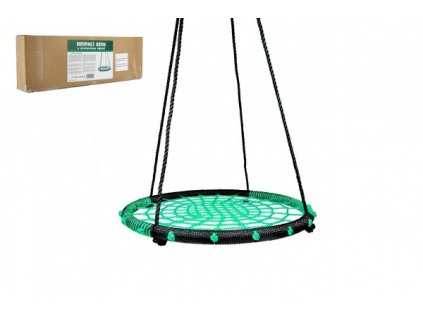 Houpací kruh zelený 80 cm provazová výplň