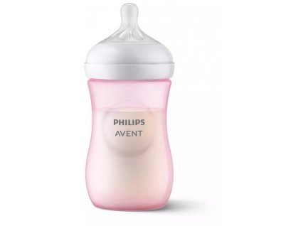 Philips Avent kojenecká láhev Natural 260ml - růžová