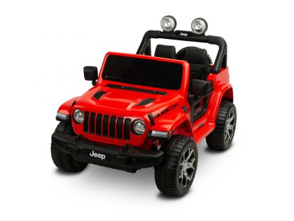 Elektrické terénní auto Toyz - Jeep Rubicon Červená