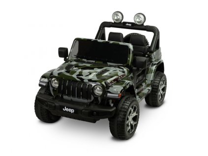 Elektrické terénní auto Toyz - Jeep Rubicon Camo