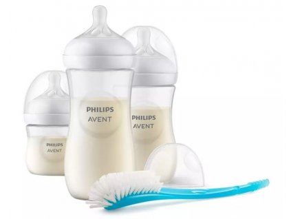 Sada 3 kojeneckých lahví Natural Philips Avent