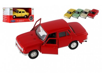 Auto Welly Wartburg 353 - mix 4 barvy