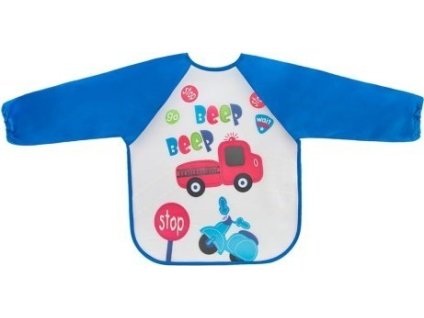 301940 zasterka bryndak nepromakavy s dlouhym rukavem hasici modra