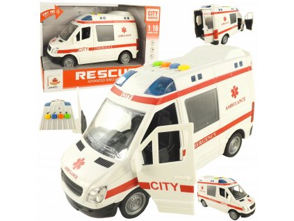 Ambulance/Sanitní vůz s otvíracími dveřmi