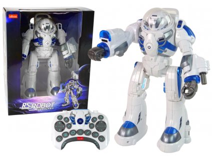Remote Controlled Robot Spaceman Rastar White Shoots Dancing