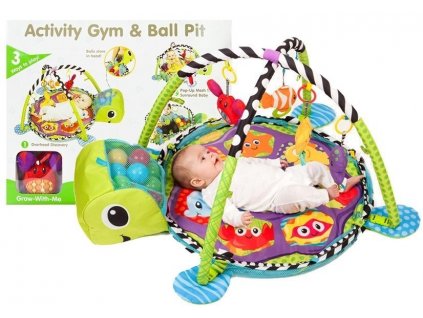 Baby Turtle Educational Mat 3in1 Pool of Balls