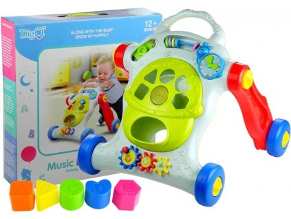 Colourful Pusher Educational Walker for Baby Sound & Light Effects