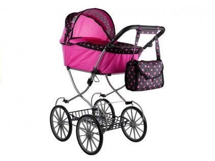 Retro Dolls Buggy Alice - XL Pink with Black