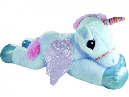 Huge Mascot Unicorn 120 cm Sky-blue