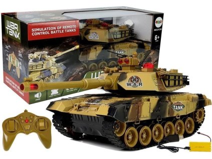 306664 tank na dalkove ovladani r c 2 4 ghz hnedy