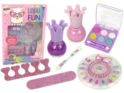 Make-up set Happy Lama Everything a little lady needs LAMMA FUN