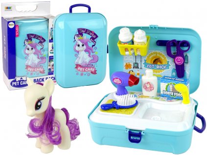 Pet Grooming Set Pony in Backpack