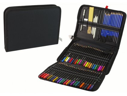 Little Artist's Set Crayons in a Pencil Case 95 pcs.