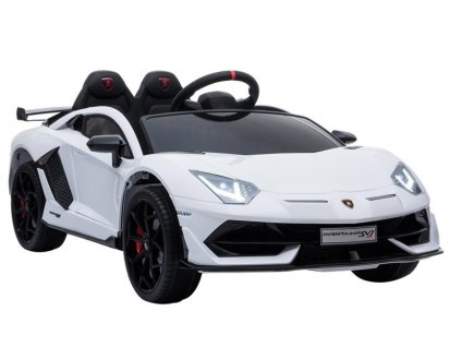 Lamborghini Aventador Electric Ride On Car - White