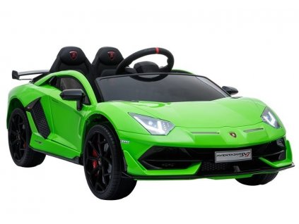 Elektrické auto pro děti Lamborghini Aventador - zelené