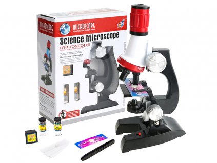 Mikroskop mladého vědce + příslušenství