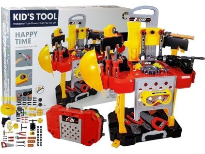 307906 detska dilna s naradim v kufru 3v1 85 kusu