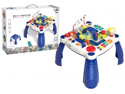 Interactive Educational Table Blue Transport Vehicles Traffic