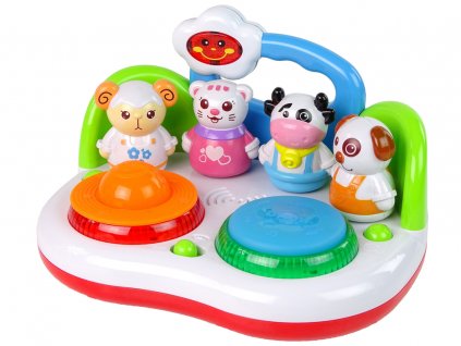 Musical DJ Game with Animals Lights Sound