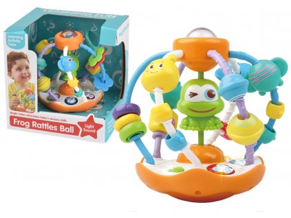 Interactive Frog Ball Toy Light Music
