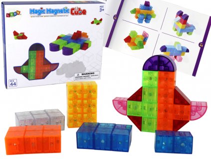 Magic Cubes Magnetic Blocks Magnet 44 Elements