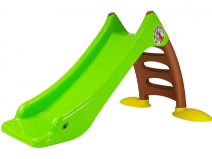 Children's slide 424 green-brown