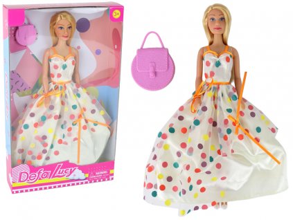 Lucy Princess Doll In A White Long Dress