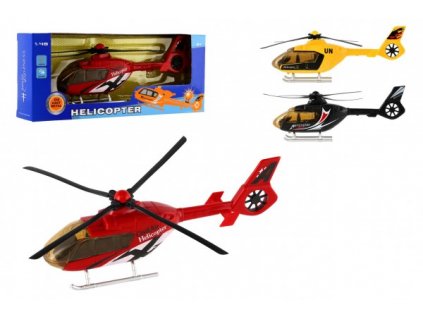 Vrtulník/Helikoptéra na baterie - mix 3 barvy