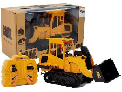 Battery Operated Bulldozer Excavator with Remote Controller Track Wheels 1:36