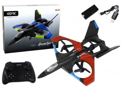 Quadcopter RC Fighter Remote Controlled Airplane Red
