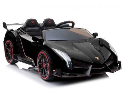 Elektrické auto Lamborghini Veneno černé