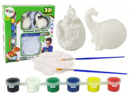 DIY Glowing Dinosaur Egg Kit for Painting 3D Poster Paints