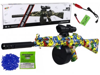 Electric Water Bead Gun Set Colored 20 meters