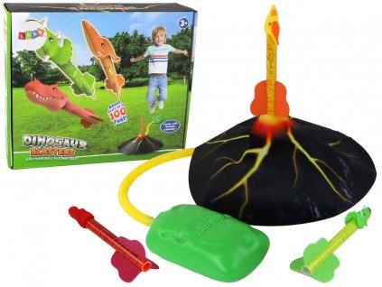 Volcano Launcher Rocket Dinosaurs Game At Home And Backyard