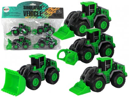 Sada zemědělských traktorů 4ks