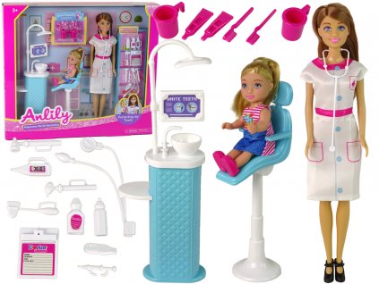 Dentist Dentist Cabinet Doll Set Accessories