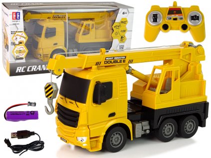 Remote Controlled Crane Truck 1:26 Extendable Hook Pilot 2.4G