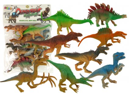 Dinosaurs Park Animals Figure Set 8 pcs.