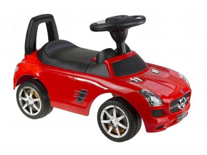 Mercedes Benz Red - Kids Push Along Ride On Car