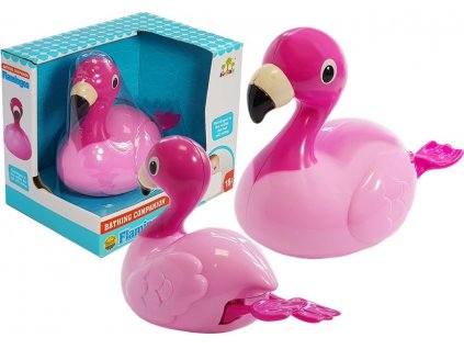 Bath Flamingo Floats on water