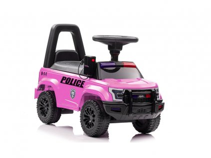 Dětské odrážedlo - auto QLS-993 růžové