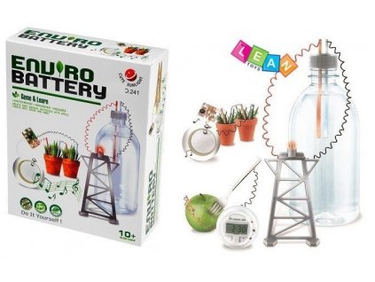 Children Green Science Enviro Battery Kit Great Educational DIY Toy