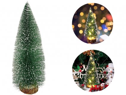Dekorativní svítící vánoční stromeček zelený