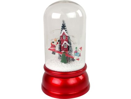 312573 vanocni svitici snezitko s hudbou santa se snehulakem