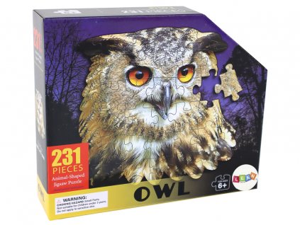 Puzzle 232 pieces Owls Animals Birds Theme