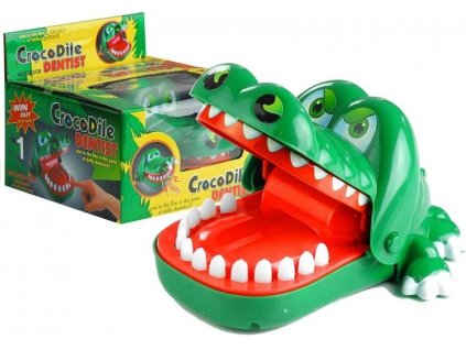 Hračka krokodýl u zubaře